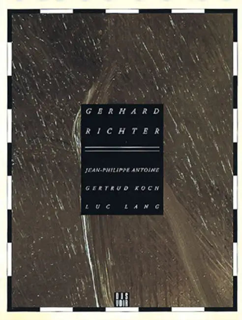 Gerhard Richter by Gertrud Koch, Jacinto Lageira, Robert Fleck