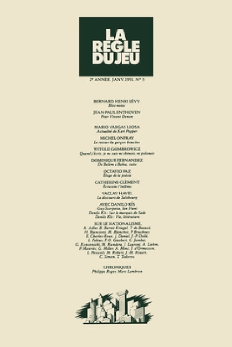 La règle du jeu n°03 by Sans Auteur