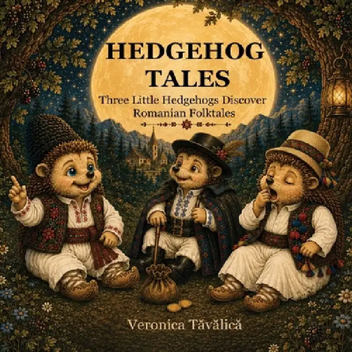 Hedgehog Tales: Three Little Hedgehogs Discover Romanian Folktales by Veronica Tavalica