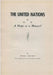 The United Nations-A Hope or a Menace? by Holman, Frank E.