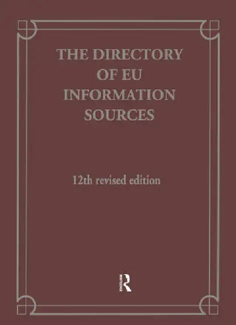 Directory of EU Information Sources by Europa Publications