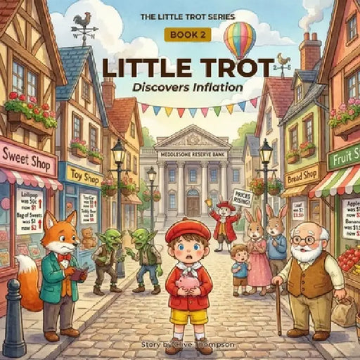 Little Trot Discovers Inflation: Financial Literacy for Kids by Clive Thompson