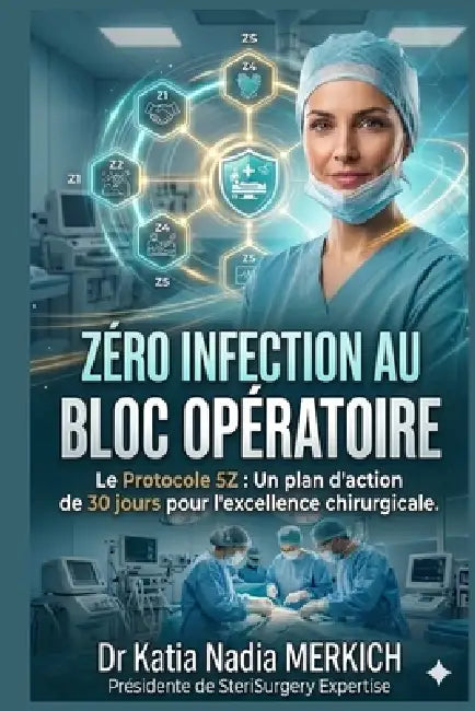 La Méthode 5Z pour la sécurité patient et la prévention des ISO: Le Protocole 5Z: Un plan d'action de 30 jours pour l'excellence chirurgicale by Katia Nadia Merkich