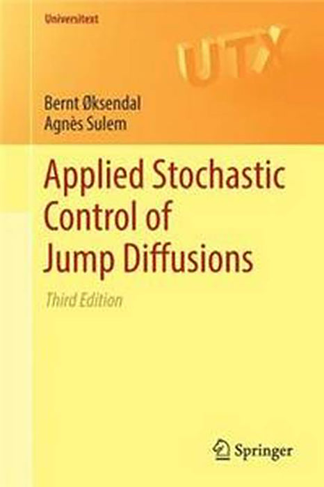 Applied Stochastic Control Of Jump Diffusions