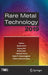 Rare Metal Technology 2019 by Gisele Azimi