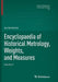 Encyclopaedia of Historical Metrology, Weights, and Measures: Volume 2 by Jan Gyllenbok