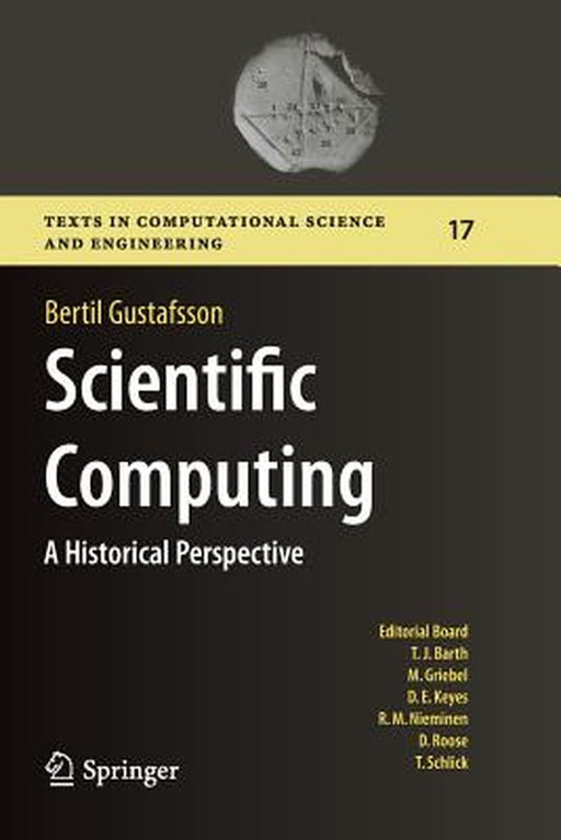 Scientific Computing: A Historical Perspective by Bertil Gustafsson