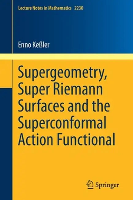 Supergeometry, Super Riemann Surfaces and the Superconformal Action Functional by Enno Keßler