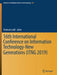 16th International Conference on Information Technology-New Generations (Itng 2019) by Shahram Latifi