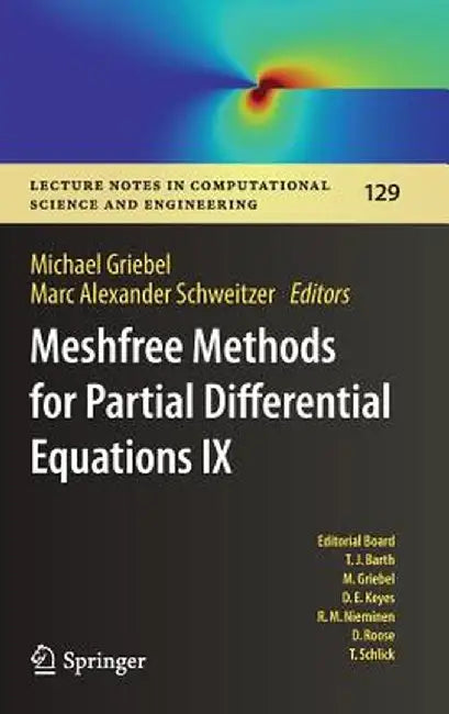 Meshfree Methods for Partial Differential Equations IX by Michael Griebel
