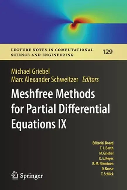 Meshfree Methods for Partial Differential Equations IX by Michael Griebel
