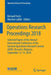 Operations Research Proceedings 2018: Selected Papers of the Annual International Conference of the German Operations Research Society (Gor), Brussels by Bernard Fortz
