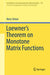 Loewner's Theorem on Monotone Matrix Functions by Barry Simon