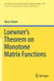 Loewner's Theorem on Monotone Matrix Functions by Barry Simon