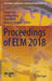 Proceedings of ELM 2018 by Jiuwen Cao