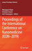 Proceedings of the International Conference on Nanomedicine (Icon-2019) by Mariappan Rajan