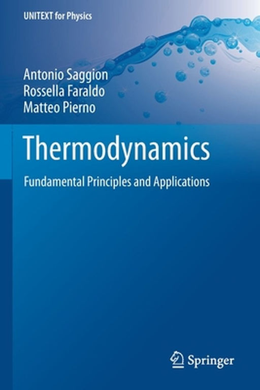 Thermodynamics: Fundamental Principles and Applications by Saggion