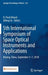 5th International Symposium of Space Optical Instruments and Applications: Beijing, China, September 5-7, 2018 by H. Paul Urbach