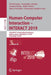 Human-Computer Interaction - Interact 2019: 17th Ifip Tc 13 International Conference, Paphos, Cyprus, September 2-6, 2019, Proceedings, Part III by David Lamas