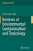 Reviews of Environmental Contamination and Toxicology Volume 252 by Pim de Voogt