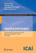 Applied Informatics: Second International Conference, Icai 2019, Madrid, Spain, November 7-9, 2019, Proceedings by Hector Florez