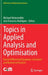 Topics in Applied Analysis and Optimisation: Partial Differential Equations, Stochastic and Numerical Analysis by Michael Hintermüller
