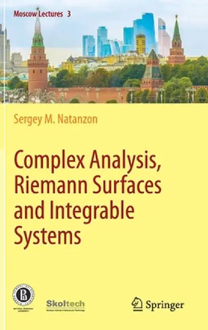 Complex Analysis Riemann Surfaces and Integrable Systems by Natanzon