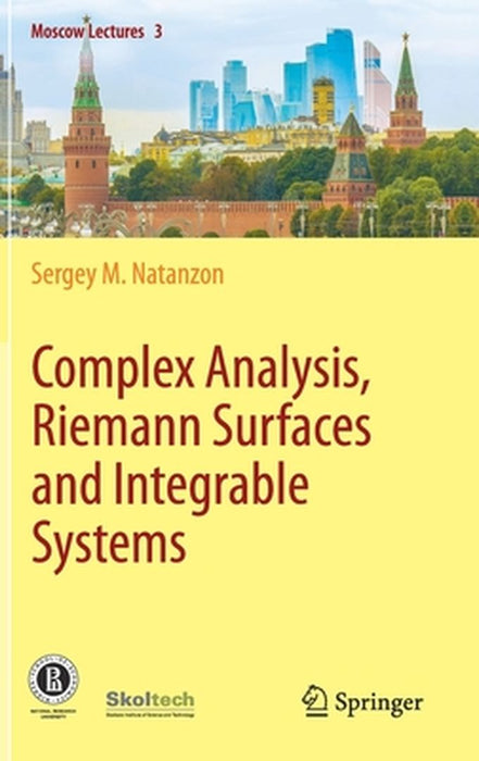 Complex Analysis Riemann Surfaces and Integrable Systems by Natanzon