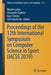 Proceedings of the 12th International Symposium on Computer Science in Sport (Iacss 2019) by Martin Lames