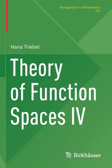 Theory of Function Spaces IV by Hans Triebel