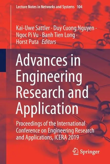 Advances in Engineering Research and Application: Proceedings of the International Conference on Engineering Research and Applications, Icera 2019 by Kai-Uwe Sattler
