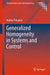 Generalized Homogeneity in Systems and Control by Andrey Polyakov