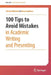 100 Tips to Avoid Mistakes in Academic Writing and Presenting by Adrian Wallwork