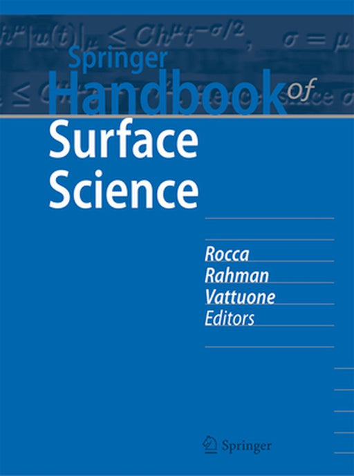 Springer Handbook of Surface Science by Rocca, Mario