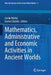 Mathematics, Administrative and Economic Activities in Ancient Worlds by Cécile Michel