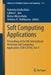 Soft Computing Applications: Proceedings of the 8th International Workshop Soft Computing Applications (Sofa 2018), Vol. II by Valentina Emilia Balas