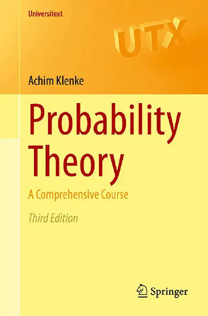 Probability Theory: A Comprehensive Course by Achim Klenke