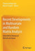 Recent Developments in Multivariate and Random Matrix Analysis: Festschrift in Honour of Dietrich Von Rosen by Thomas Holgersson
