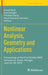 Nonlinear Analysis, Geometry and Applications: Proceedings of the First Nlaga-Birs Symposium, Dakar, Senegal, June 24-28, 2019 by Diaraf Seck