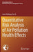 Quantitative Risk Analysis of Air Pollution Health Effects by Louis Anthony Cox Jr