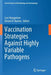 Vaccination Strategies Against Highly Variable Pathogens by Lars Hangartner