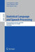 Statistical Language and Speech Processing: 8th International Conference, Slsp 2020, Cardiff, Uk, October 14-16, 2020, Proceedings by Luis Espinosa-Anke