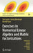 Exercises in Numerical Linear Algebra and Matrix Factorizations by Tom Lyche