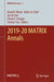 2019-20 Matrix Annals by David R. Wood