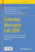 Extended Abstracts Fall 2019: Spaces of Analytic Functions: Approximation, Interpolation, Sampling by Evgeny Abakumov