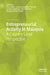 Entrepreneurial Activity in Malaysia: A Country Level Perspective by Paul Jones