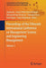 Proceedings of the Fifteenth International Conference on Management Science and Engineering Management: Volume 1 by Jiuping Xu