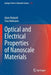 Optical and Electrical Properties of Nanoscale Materials by Alain Diebold