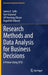 Research Methods and Data Analysis for Business Decisions: A Primer Using SPSS by James E. Sallis