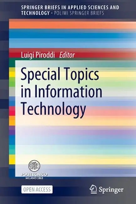 Special Topics in Information Technology by Luigi Piroddi